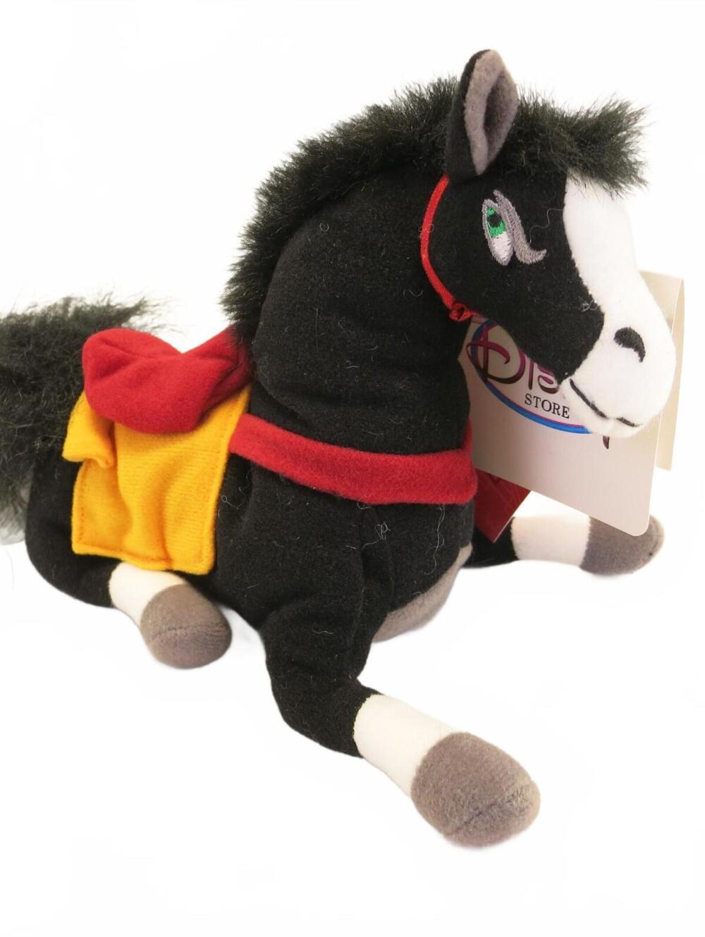 Vintage Khan Horse Mini Beanie Plush Disney Store Exclusive Doll Mulan 7"